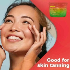 Improved Daily Tanning Gummies Supplement – 60 Gummies 30-Day Supply