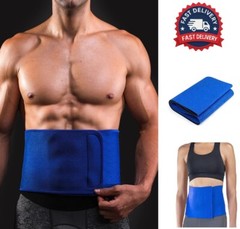 Unisex Neoprene Slimming Waist Belt Sweat Fat Cellulite Sauna Wrap Belly Burner