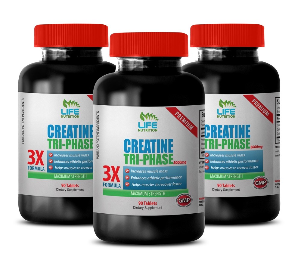 creatine blend powder – CREATINE TRI-PHASE 5000mg 3B – better muscle performance