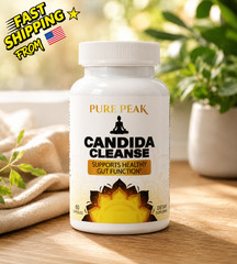 Candida Cleanse Gut Support Supplement Digestive Health Colon Wellness Capsules