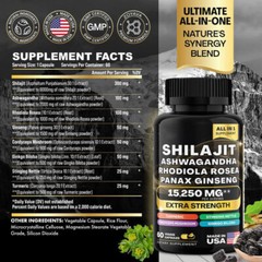Improved Dynamic Vitality Bundle – Sea Moss Multivitamin & Shilajit Power Combo
