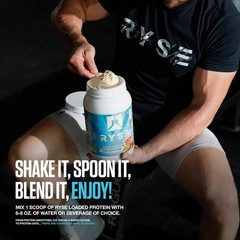 2/27 RYSE Loaded Protein Powder – Cinnamon Toast – 25g Whey Protein Isolate & Co