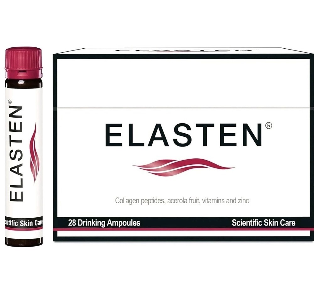 New ELASTEN 09/2027 Germany Elasten Drinking with 28 tubes Hydrolyzed Collagen