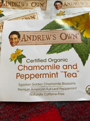 Andrew Lessman Chamomile & Peppermint Tea 30 Sachets Exp. 11/30/2025