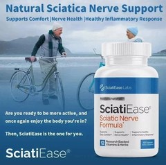 Sciatic Nerve Support for Sciatica Pain Relief & Nerve Comfort, 120 Capsules