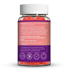 60 Count Raspberry Lemon Chewable Potassium Supplement 1000mg for Adults
