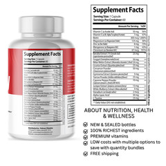 Bio Steady-Blood Support- 10 Bottles- 600 Capsules
