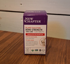 New Chapter plant calcium bone strength vitamins