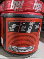 2 Pack BPI Sports 1MR Vortex Fruit Punch 50 servings Pre-Workout Exp 4/2028