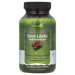 Steel-Libido®, Peak Testosterone, 75 Liquid Soft-Gels