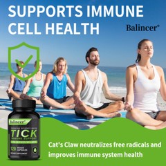 Tick Immune Support Supplement Strengthens The Immune System Balance Body Cells