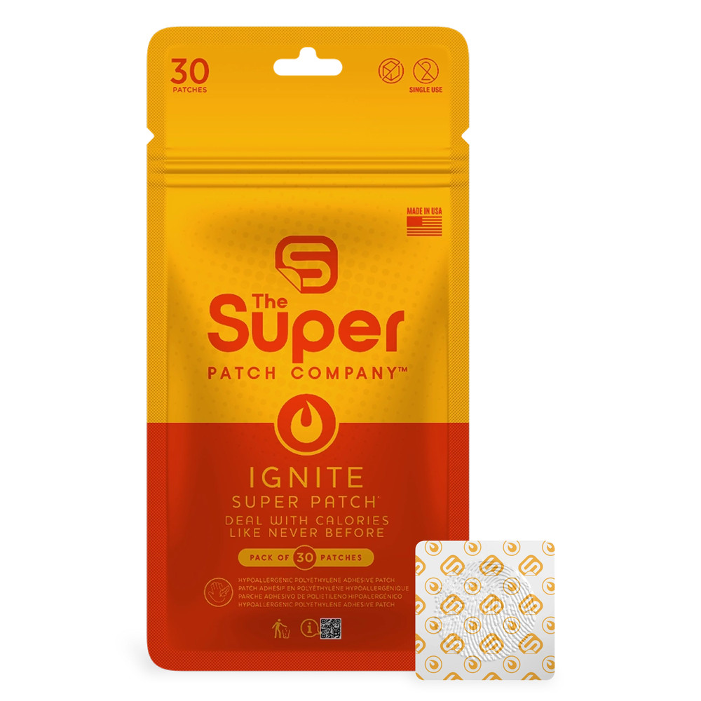 Super Patch IGNITE Metabolism Boost Patches 30-Pack Drug-Free Weight Support