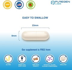 Puregen Labs Potassium Bicarbonate Supplement 1020 mg, 240 Vegetarian Caps