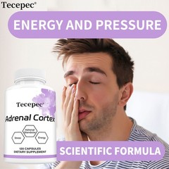 Adrenal Cortex Supplements – Support for Balanced Energy, 120 Capsules