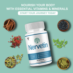 (3 Pack) Nervetin Nootropic Supplement, Nervetin Maximum Strength (180 Capsules)