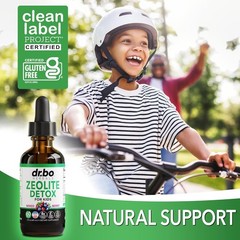 Kids Zeolite Liquid Drops with Vitamins B12 & D 2oz Free Ship