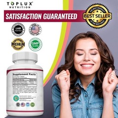 3PCS -TopLux Organic Beet Root 2040mg–90Tablets–Energy,Circulation&Antioxidant