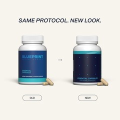 Blueprint Bryan Johnson Essential 60 Capsules – Daily Multivitamin/Multimineral