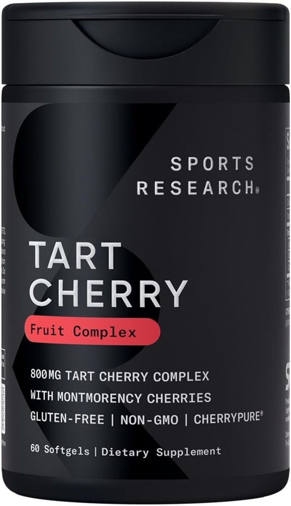 Tart cherry supplement capsules