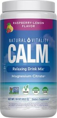 Relax with Calm Raspberry Lemon Magnesium Drink Mix – 325 mg per Serving