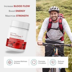 Bloodflow-7 Blood Circulation Supplement | Nitric Oxide with Nitros NEW