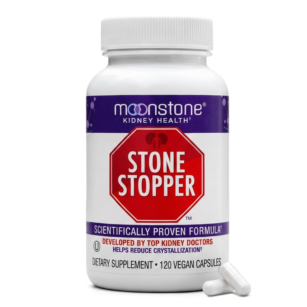 Stone Stopper Capsules, Kidney Stone Prevention, Calcium Oxalate Protector, A…