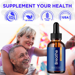Breathe Respiratory Blend Drops Advanced Formula Lung Maximum Support (5 Pack)