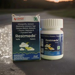 Restmode melat + other Ingredients combination tab 30s X 10 Box Life Support