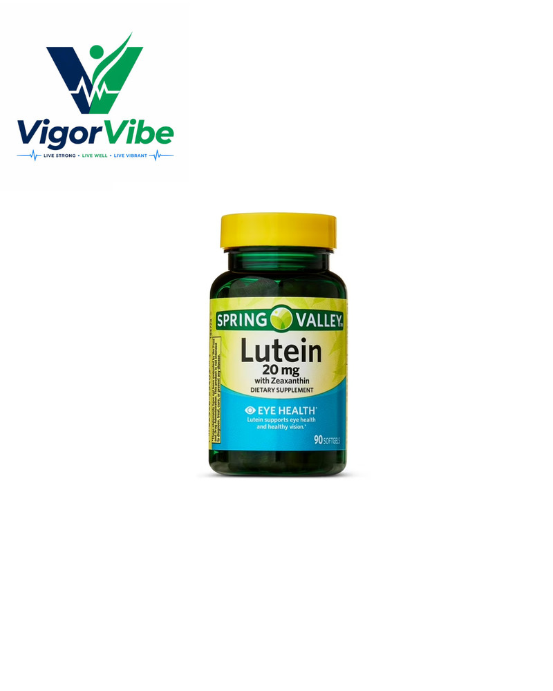 Spring Valley Lutein with Zeaxanthin Softgels 20 mg 90 Count