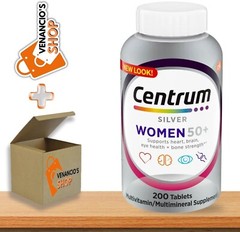 Centrum  Silver Complete Vitamin 200 Tabs Women 50+  Expiration Date 02/2025