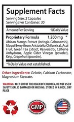 Irvingia Gabonensis – African Mango Lean Extract 1200 – Herbal Slimming Caps 1B