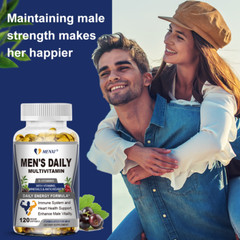 Men Daily Multivitamin Capsule Complex Energy Boost Prostate Health Function Cap