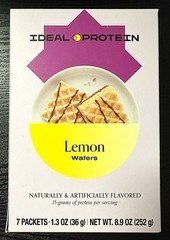 Ideal Protein Lemon Wafers 1 Box (7 Servings) BB 06/27 FREE SHIP