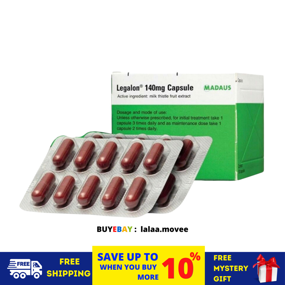 140mg LEGALON by Madaus Germany Traditionally used for liver 30’s