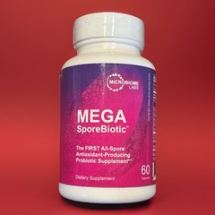 Best By 8/25 Microbiome Labs Mega SporeBiotic 60 Caps 2 Bottles Best By 8/25