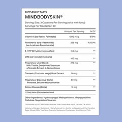 2 BOTTLES–CLEARSTEM® MINDBODYSKIN® – Hormonal Acne, Skin Glow & Mood Support
