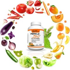 Liquid Capsules Multivitamin Softgels Men & Women, Daily Vitamin Mineral, 2 Pack
