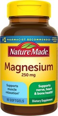 Nature Made Magnesium Support for Muscle 250mg – 90 Softgels *EXP 02/2027*