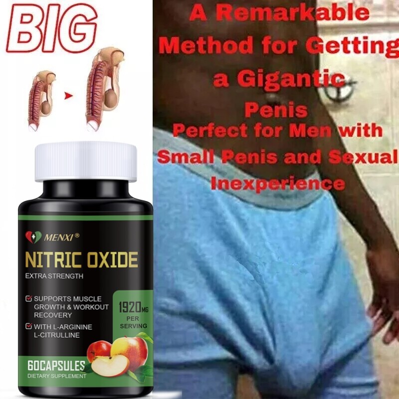Nitric Oxide Booster Extra Strength, L Arginine 3X Strength Nitric Oxide Support