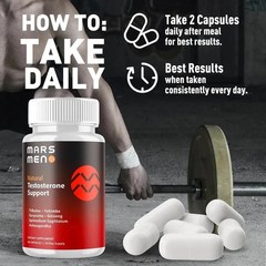 (3 Pack) Mars Men for Men innovative Max Formula Vitamin Supplement 180 Capsules