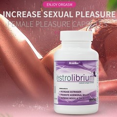 Estrolibrium Female Increase Estrogen Softgels Energy 120ct Hormone Supplement