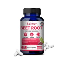 Organic Beet Root 2500mg – Promotes Healthy Blood Pressure& BloodFlow