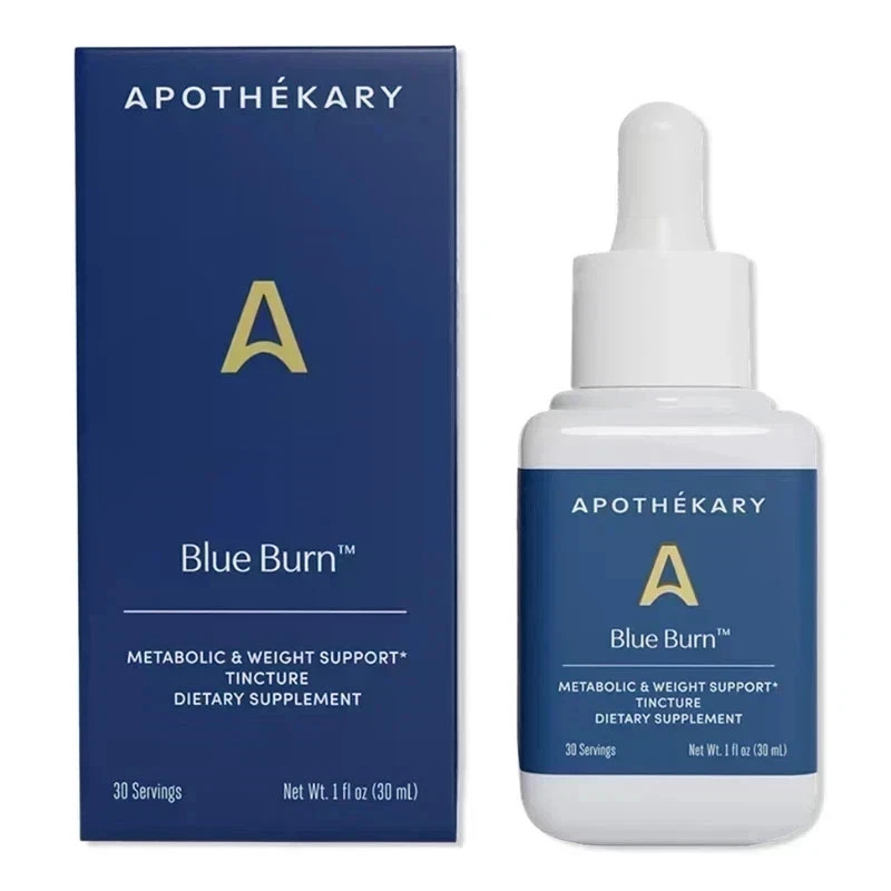 Apothékary Blue Burn Metabolic & Weight Relief Tincture 1.0 oz-NEW
