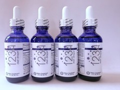 Creative Bioscience 1234 Diet Drops- 4 PACK- 12 2fl. Oz. blue dropper bottles