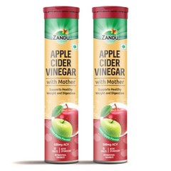 Zandu Apple Cider Vinegar (ACV) Effervescent Tablets
