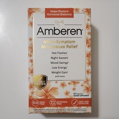 Amberen multi symptom Menopause Relief Capsules 60 caps Exp 2025+