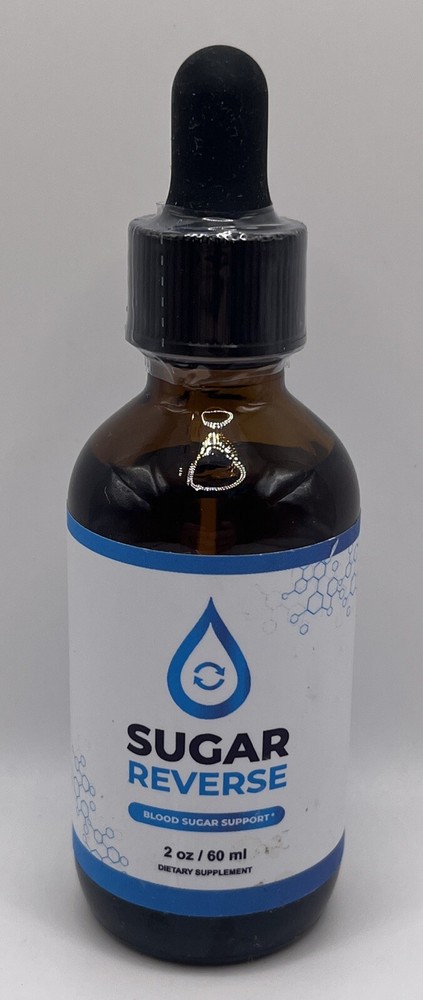 Sugar Reverse Drops, Natural Blood Support Formula, 60 Drops.EXP 11/26 FREE SHIP