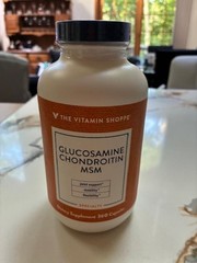 GLUCOSAMINE CHONDROITIN MSM 360 CAPSULES, NEW, SEALED