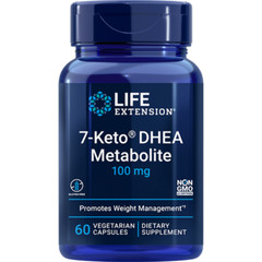 Life Extension 7-Keto® DHEA Metabolite 100 mg 60 Capsules