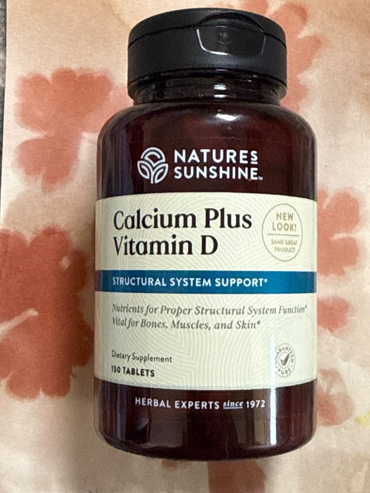 NATURES SUNSHINE Calcium Plus Vitamin D